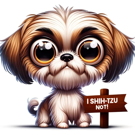 I Shih-Tzu Not dog hoodie design