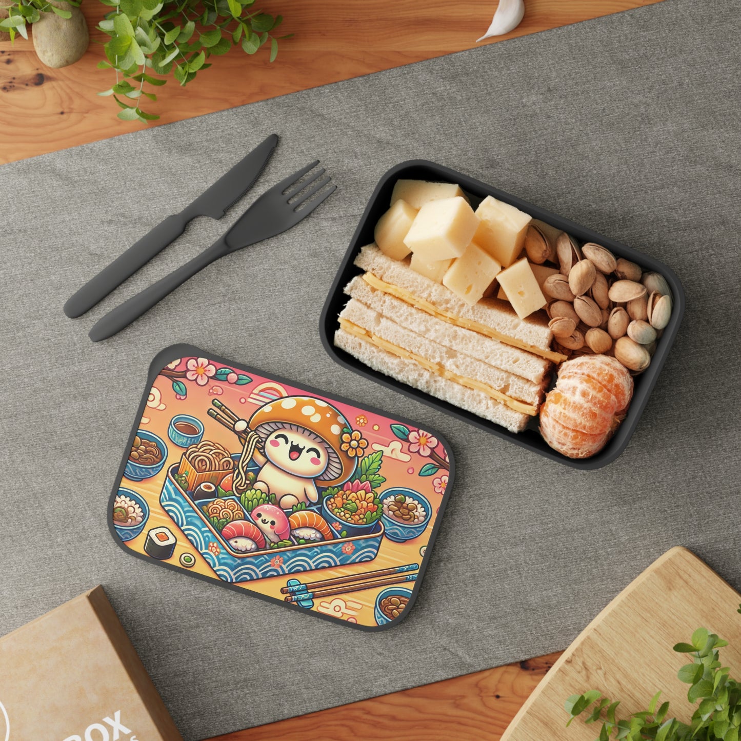 Shiitake Bento Box – Lunchtime, Leveled Up