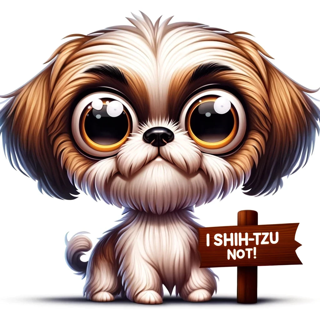 I Shih-Tzu Not dog hoodie design