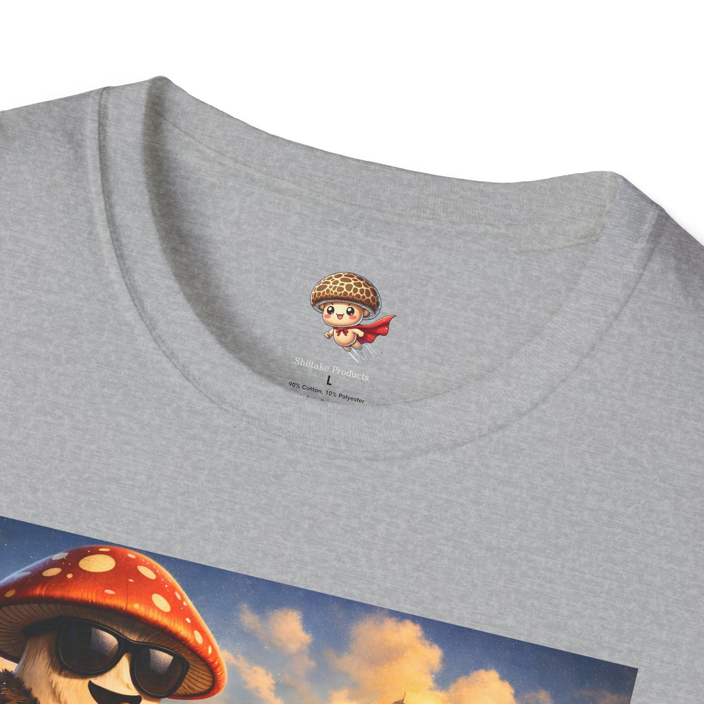 Thank You For Your Wealth - Satirical Luxury Mushroom Shirt