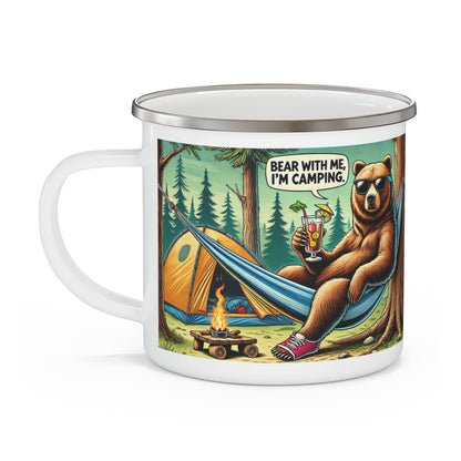 Bear With Me Camping Mug