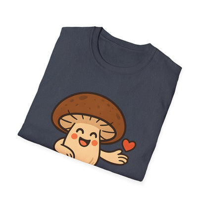 Cute Mushroom Shirt – I Love You So Mush – Funny Gift for Girlfriend, Boyfriend, or Sporemate