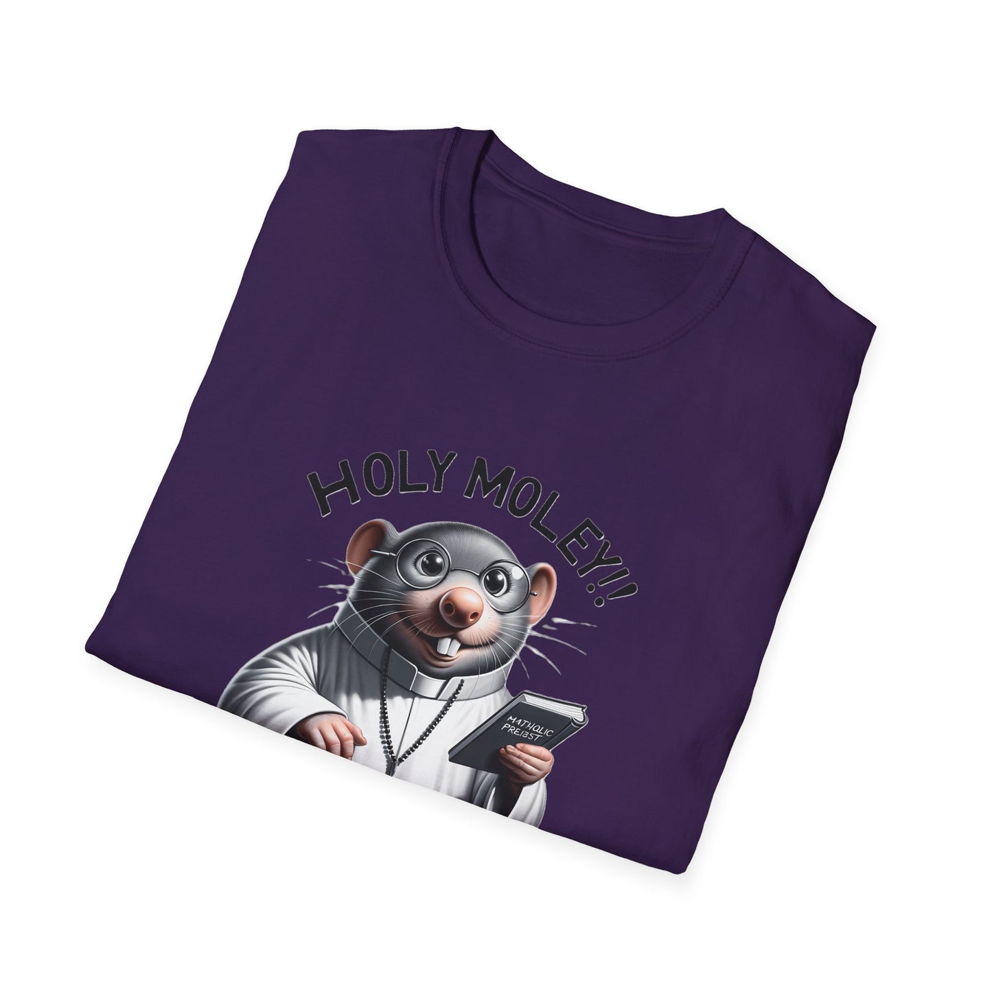 Holy Moley!! Catholic Priest Mole T-Shirt