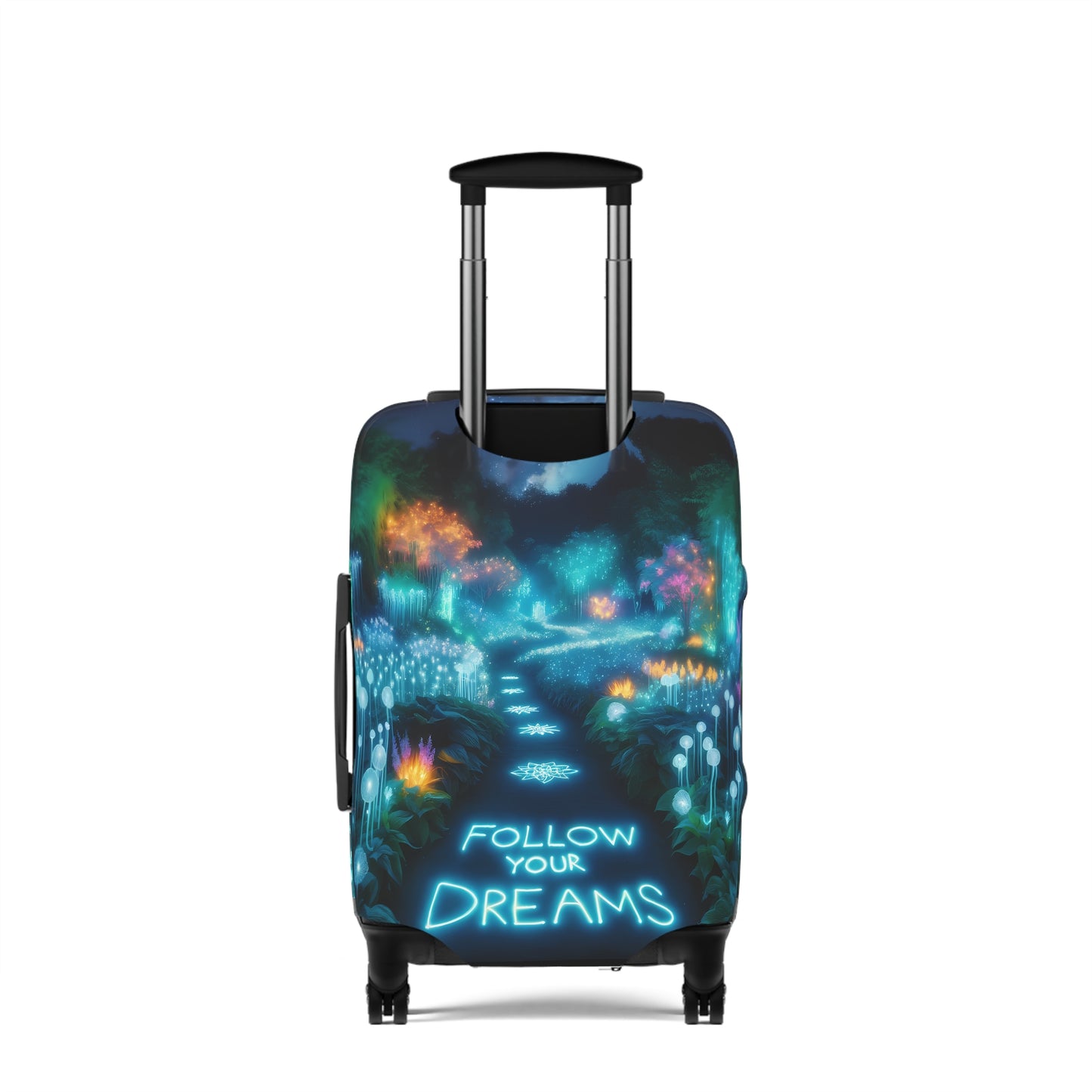 Enchanted Forest Luggage Cover Set - Inspirational Night Glow