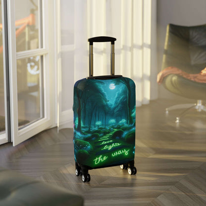 Enchanted Forest Luggage Cover Set - Inspirational Night Glow