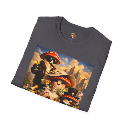 Thank You For Your Wealth - Satirical Luxury Mushroom Shirt