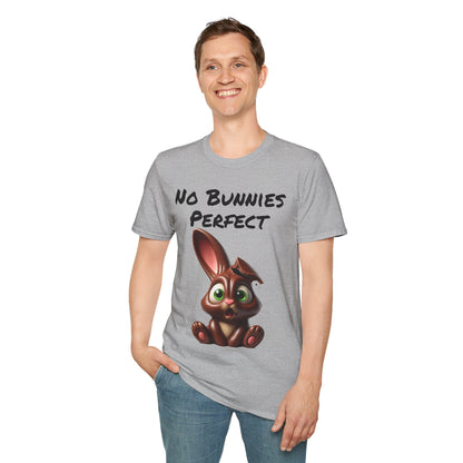 No Bunnies Perfect - Funny Unisex Cotton T-shirt