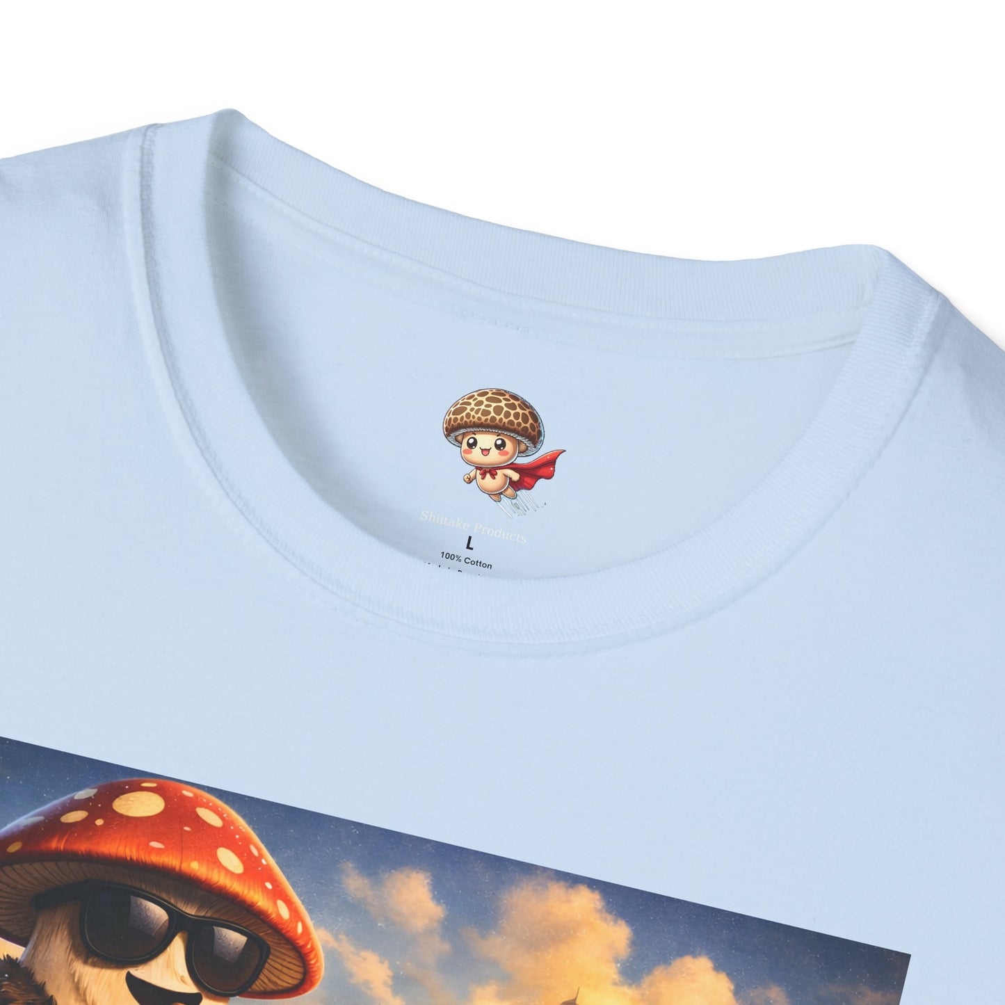 Thank You For Your Wealth - Satirical Luxury Mushroom Shirt
