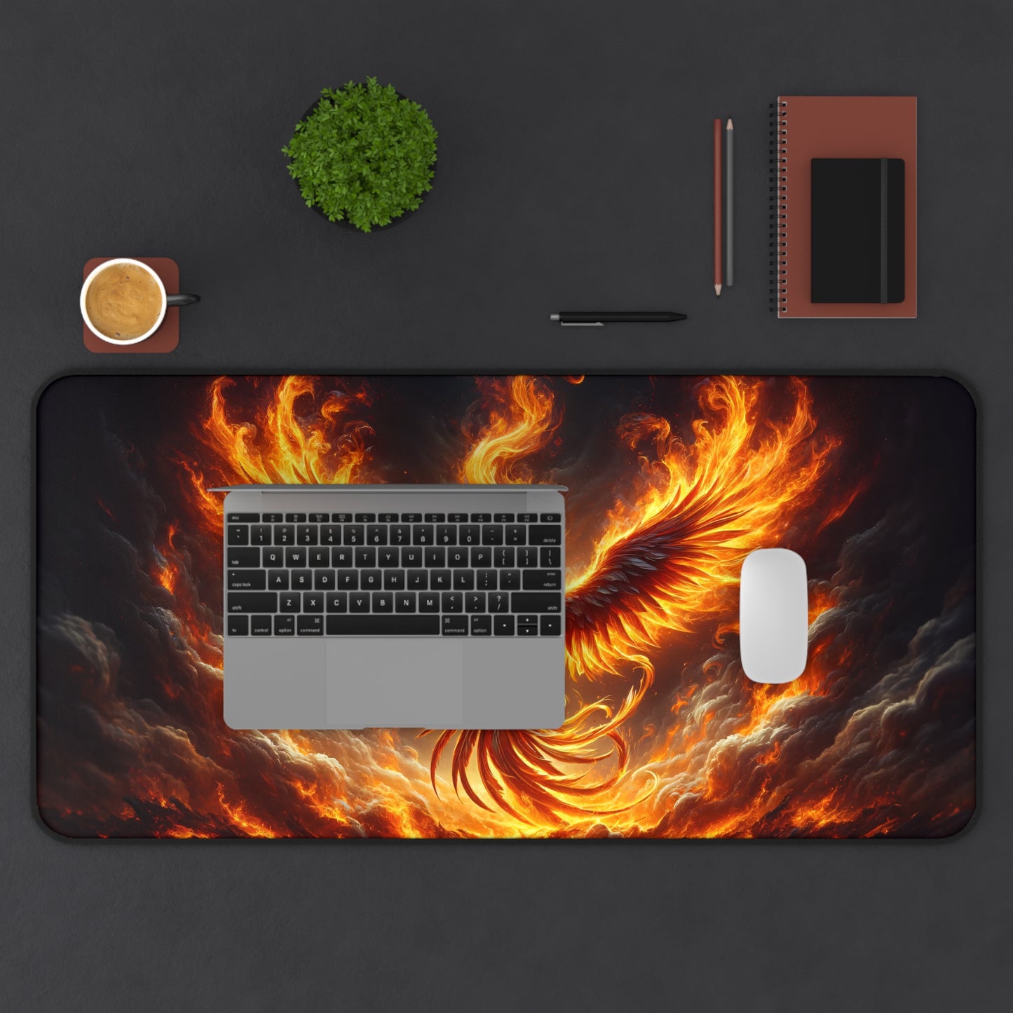 Majestic Phoenix Epic Gaming Desk Mat - 31.5"x15.5"