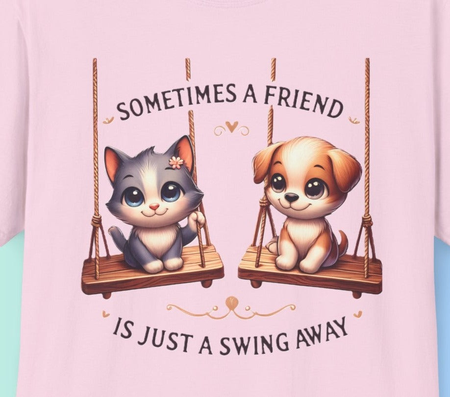 Friends are only a Swing Away Graphic Tee