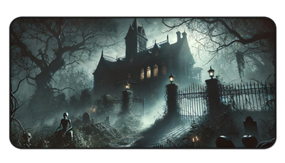 Nightmare Mansion Gaming Desk Mat (31.5"x15.5")