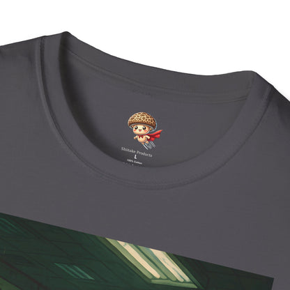 Produce or Perish – Dystopian Office Mushroom Shirt