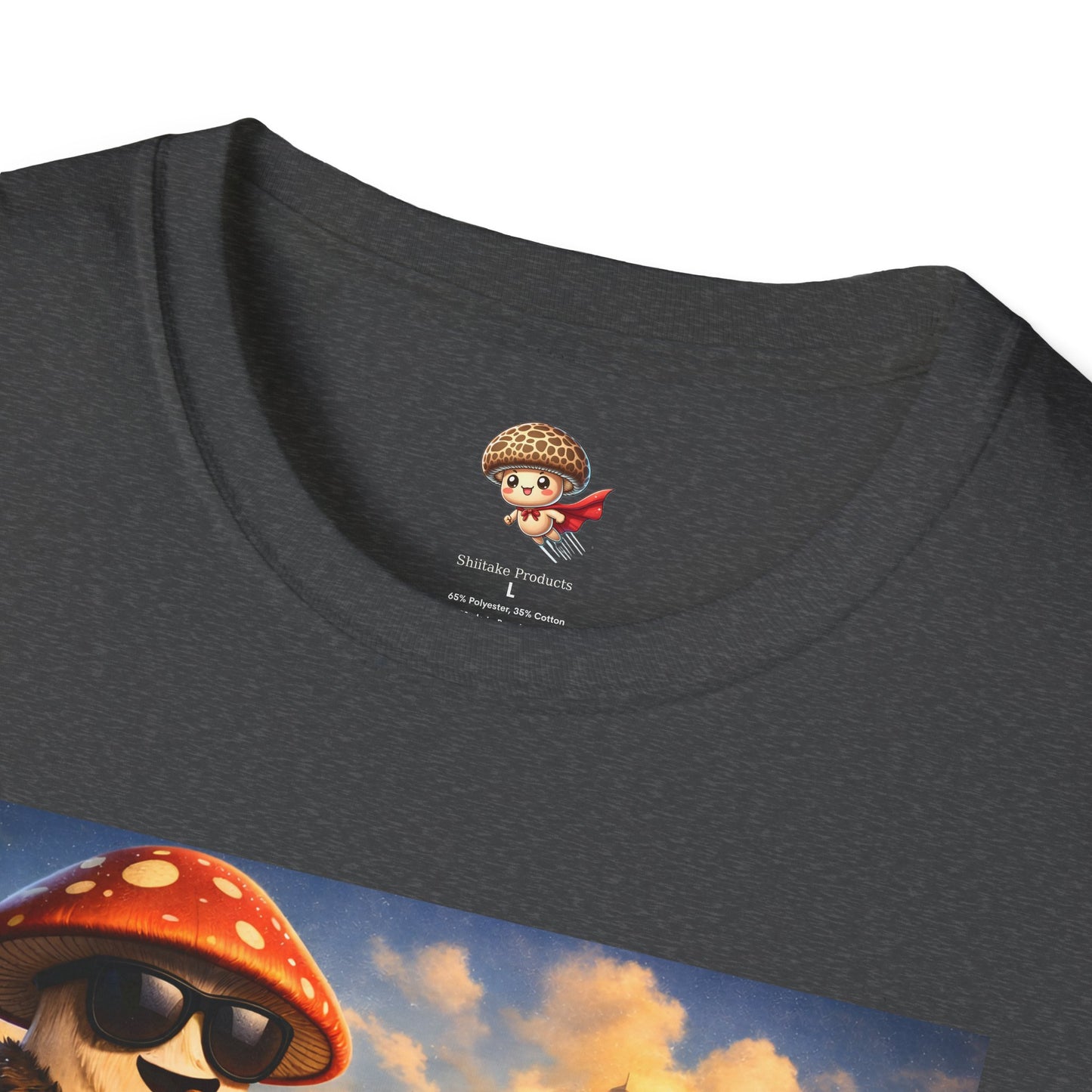 Thank You For Your Wealth - Satirical Luxury Mushroom Shirt