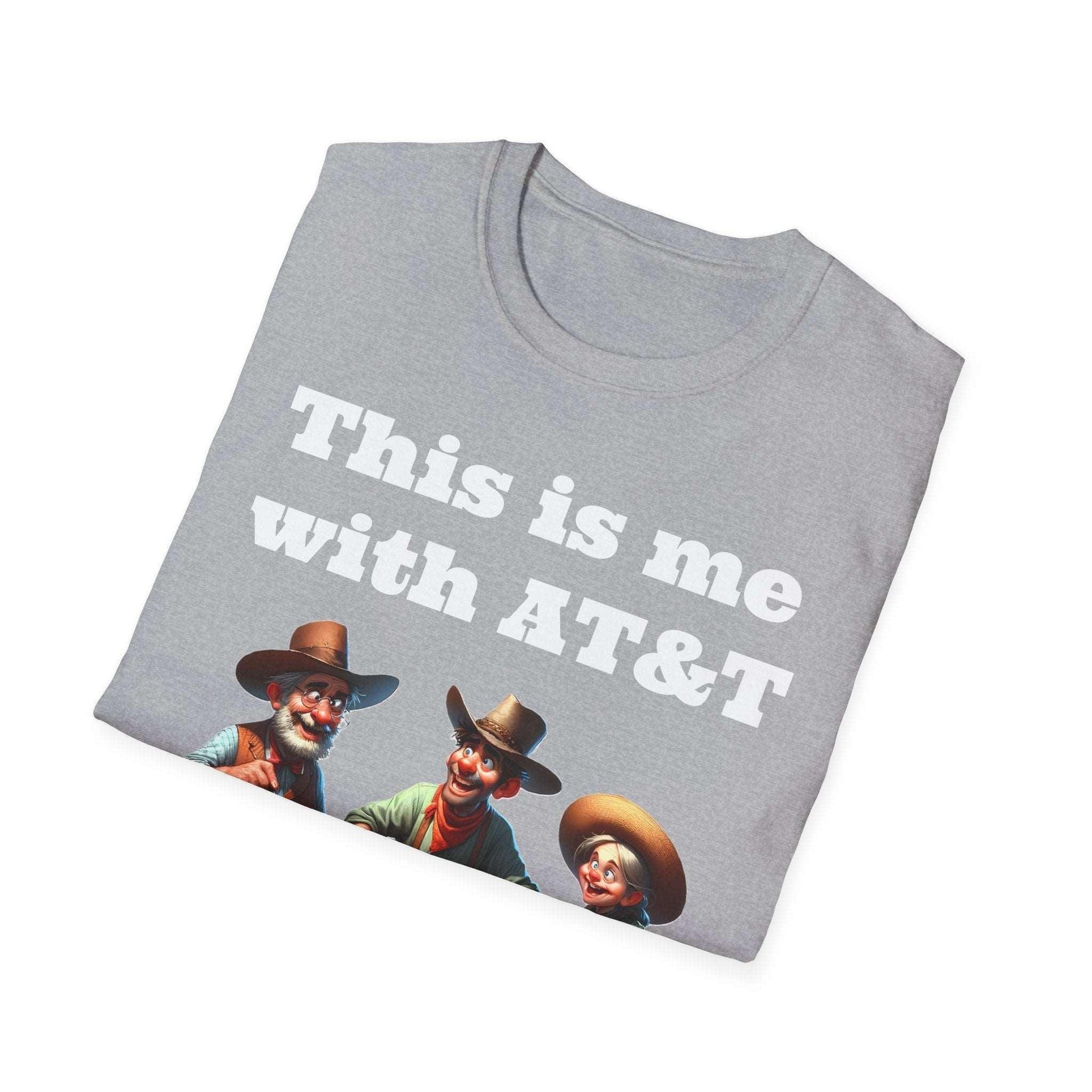 This is me with AT&T Parody shirt - living in the wild west