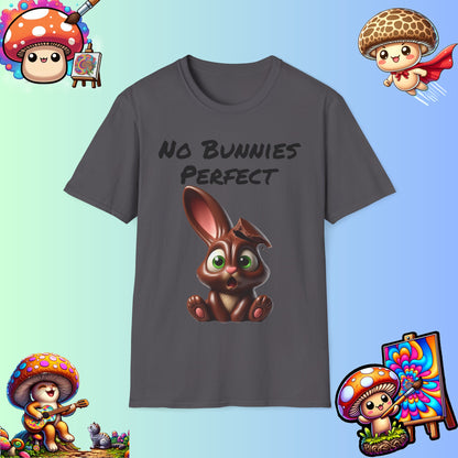 No Bunnies Perfect - Funny Unisex Cotton T-shirt