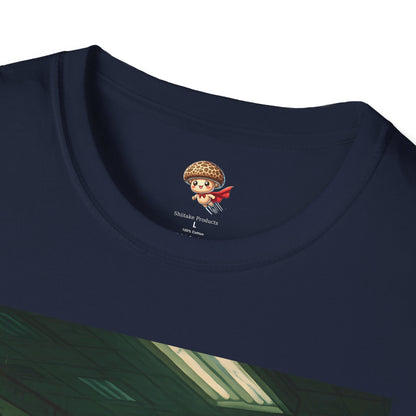 Produce or Perish – Dystopian Office Mushroom Shirt