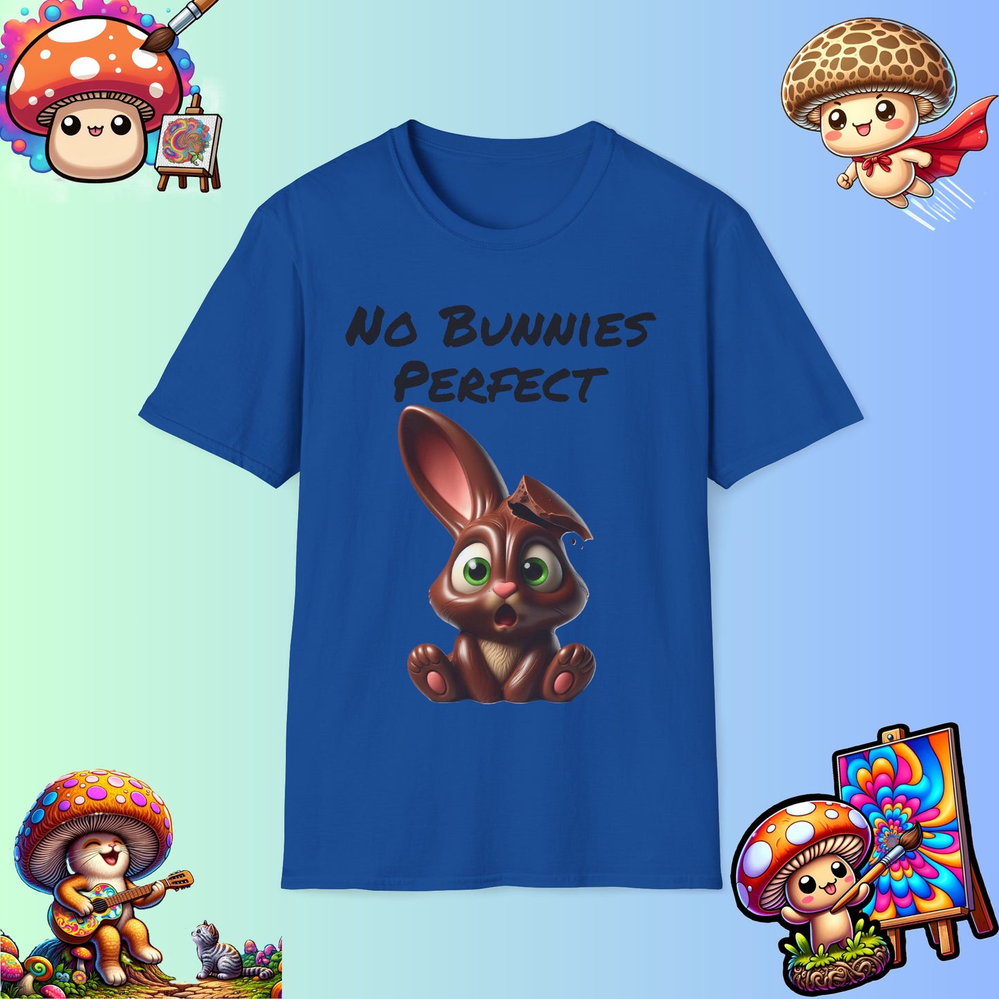 No Bunnies Perfect - Funny Unisex Cotton T-shirt