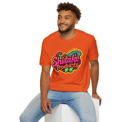 Shiitake Products Retro Tee – Soft, Stylish, and Totally Fungi