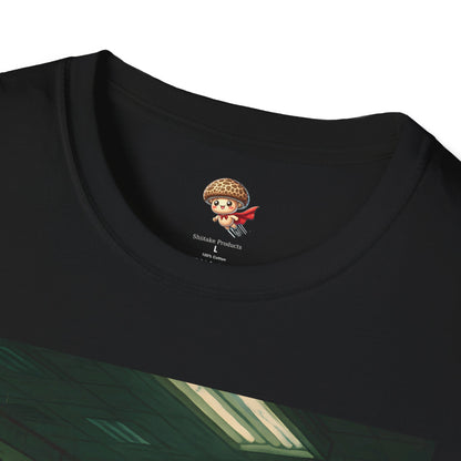 Produce or Perish – Dystopian Office Mushroom Shirt