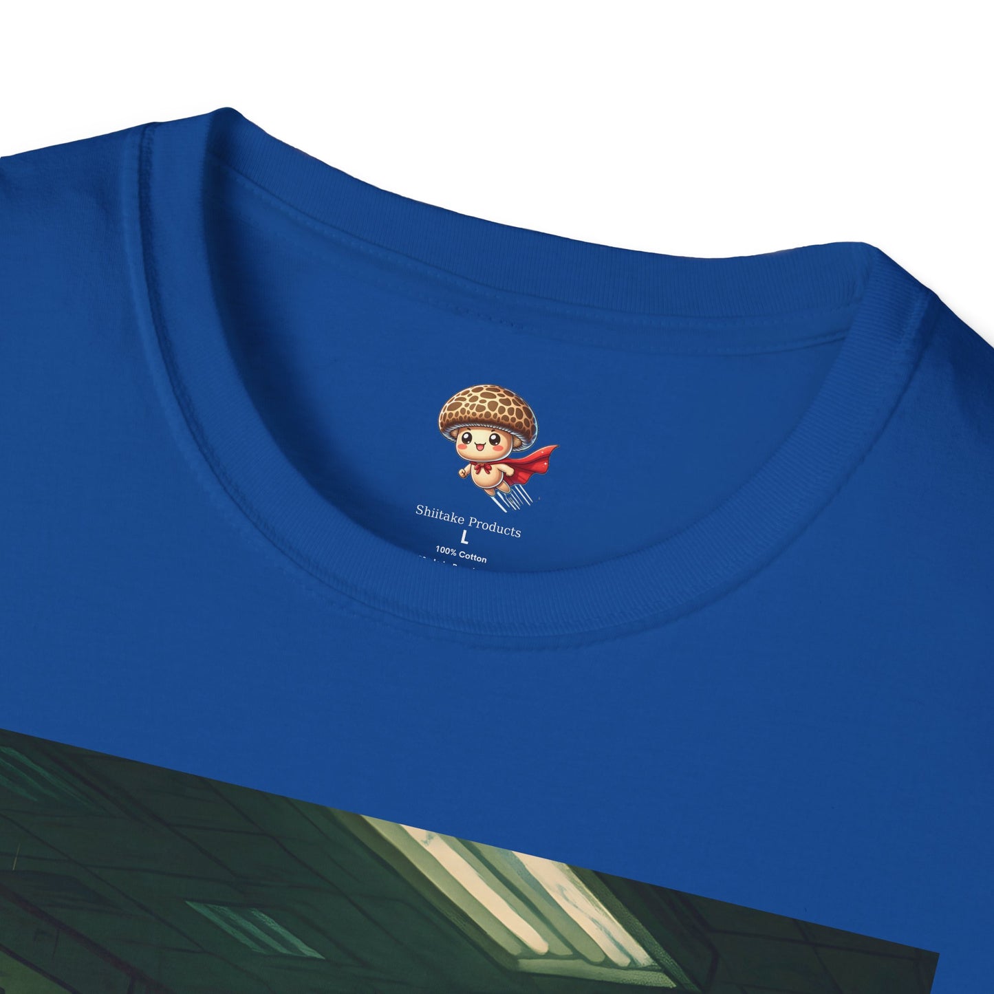 Produce or Perish – Dystopian Office Mushroom Shirt