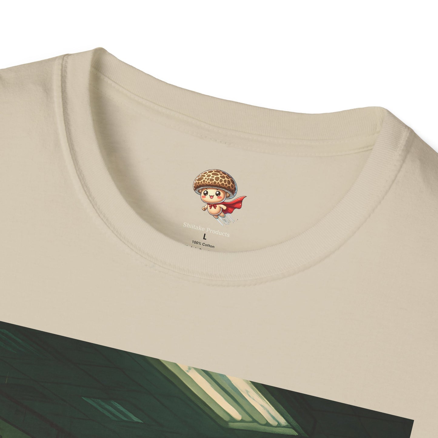 Produce or Perish – Dystopian Office Mushroom Shirt