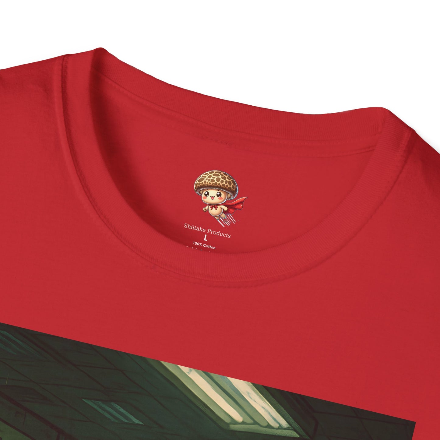 Produce or Perish – Dystopian Office Mushroom Shirt