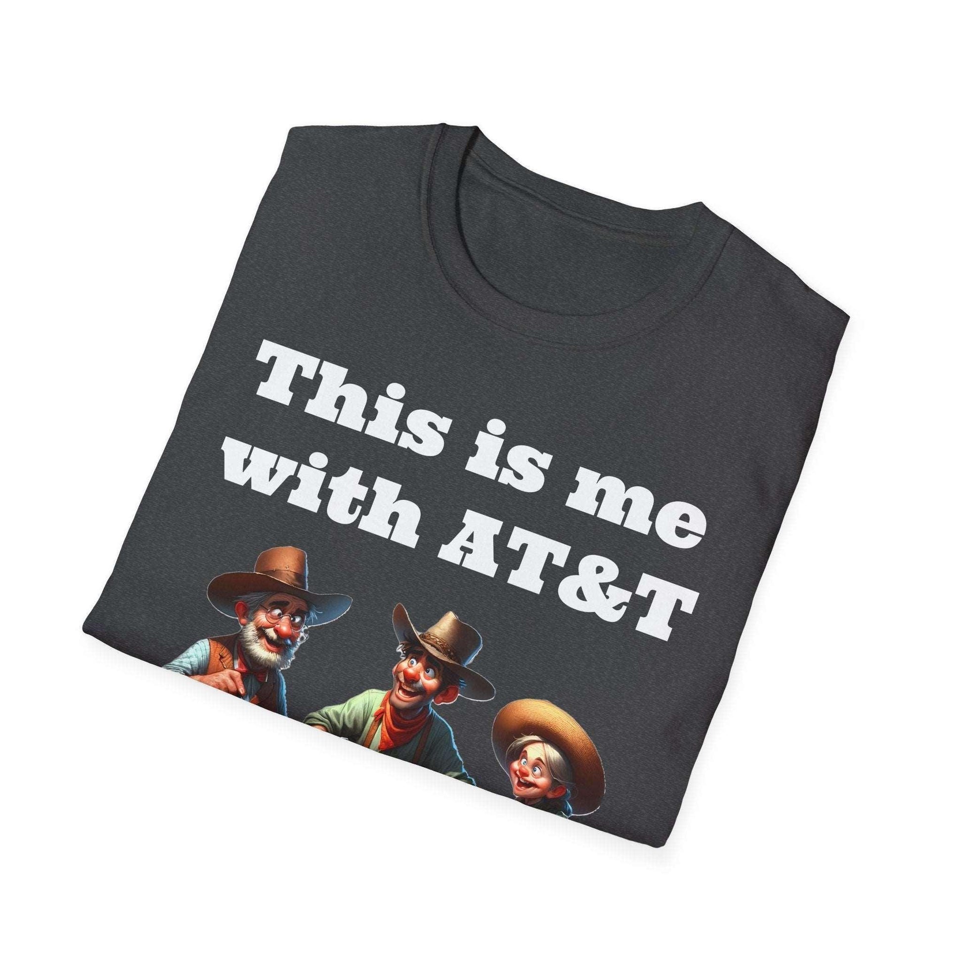 This is me with AT&T Parody shirt - living in the wild west