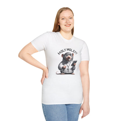 Holy Moley!! Catholic Priest Mole T-Shirt