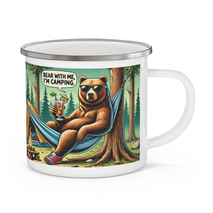 Bear With Me Camping Mug