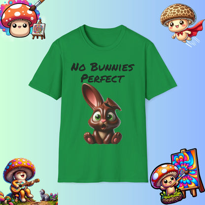 No Bunnies Perfect - Funny Unisex Cotton T-shirt