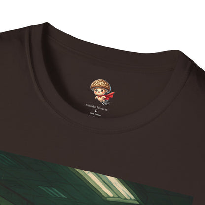 Produce or Perish – Dystopian Office Mushroom Shirt