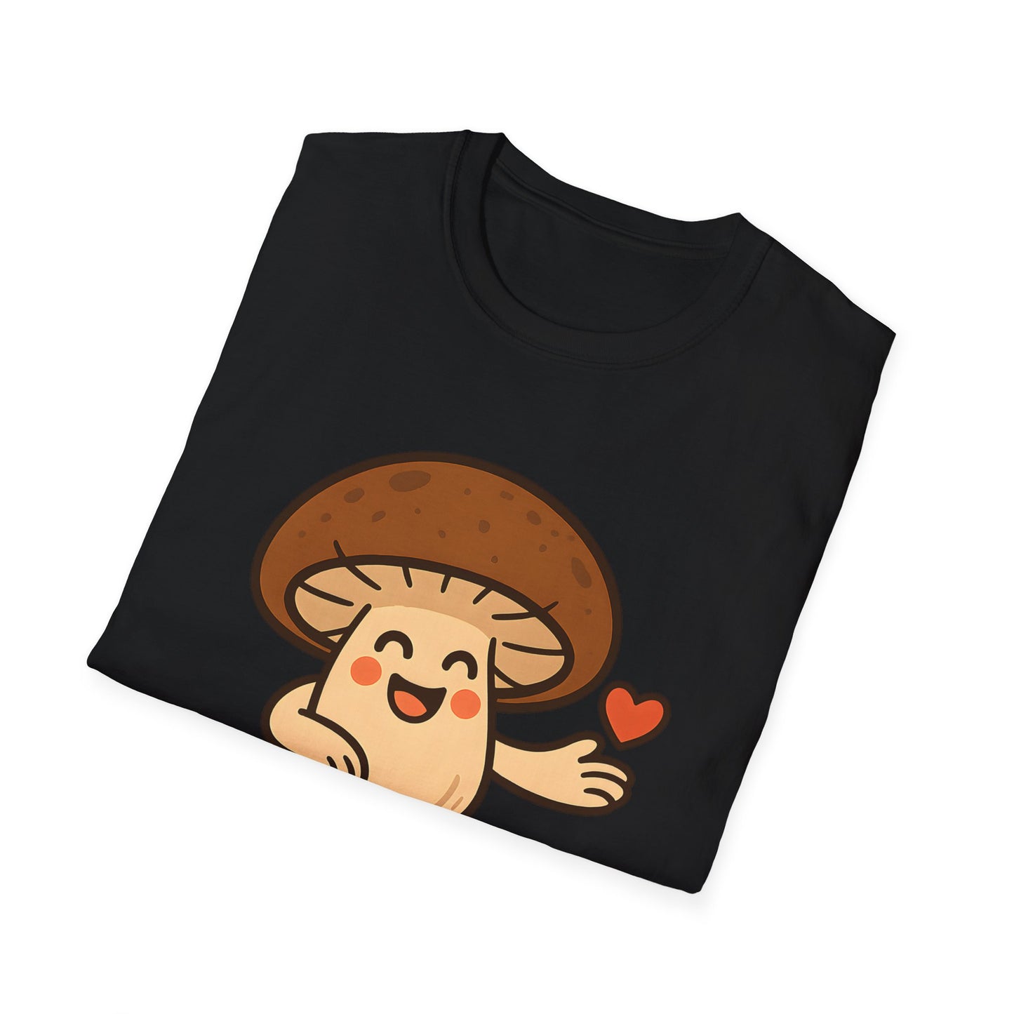 Cute Mushroom Shirt – I Love You So Mush – Funny Gift for Girlfriend, Boyfriend, or Sporemate