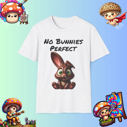 No Bunnies Perfect - Funny Unisex Cotton T-shirt