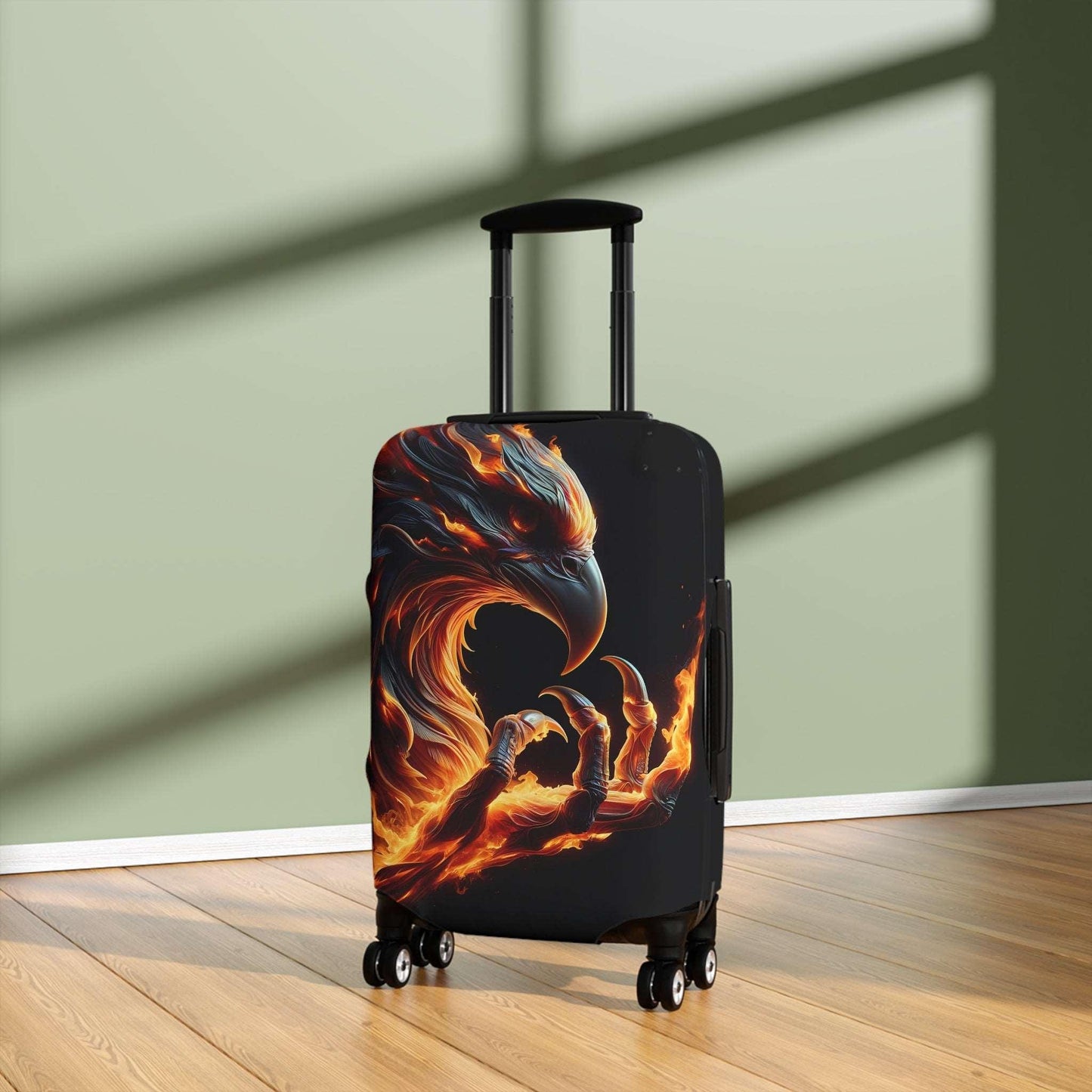 Phoenix Flame Luggage Cover - Fits 21'', 25'', 28'' Suitcases