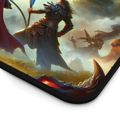 Epic Battle Fantasy MMORPG Large Desk Mat - 31.5x15.5 - immersive gaming accessory