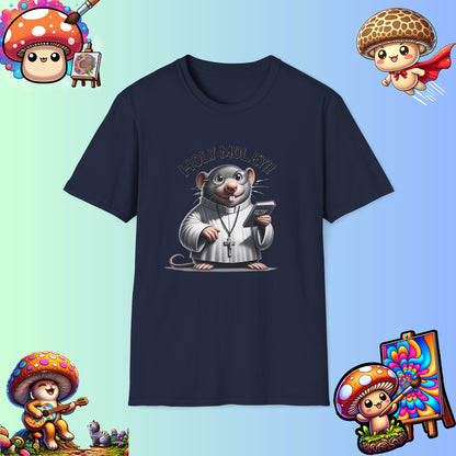 Holy Moley!! Catholic Priest Mole T-Shirt