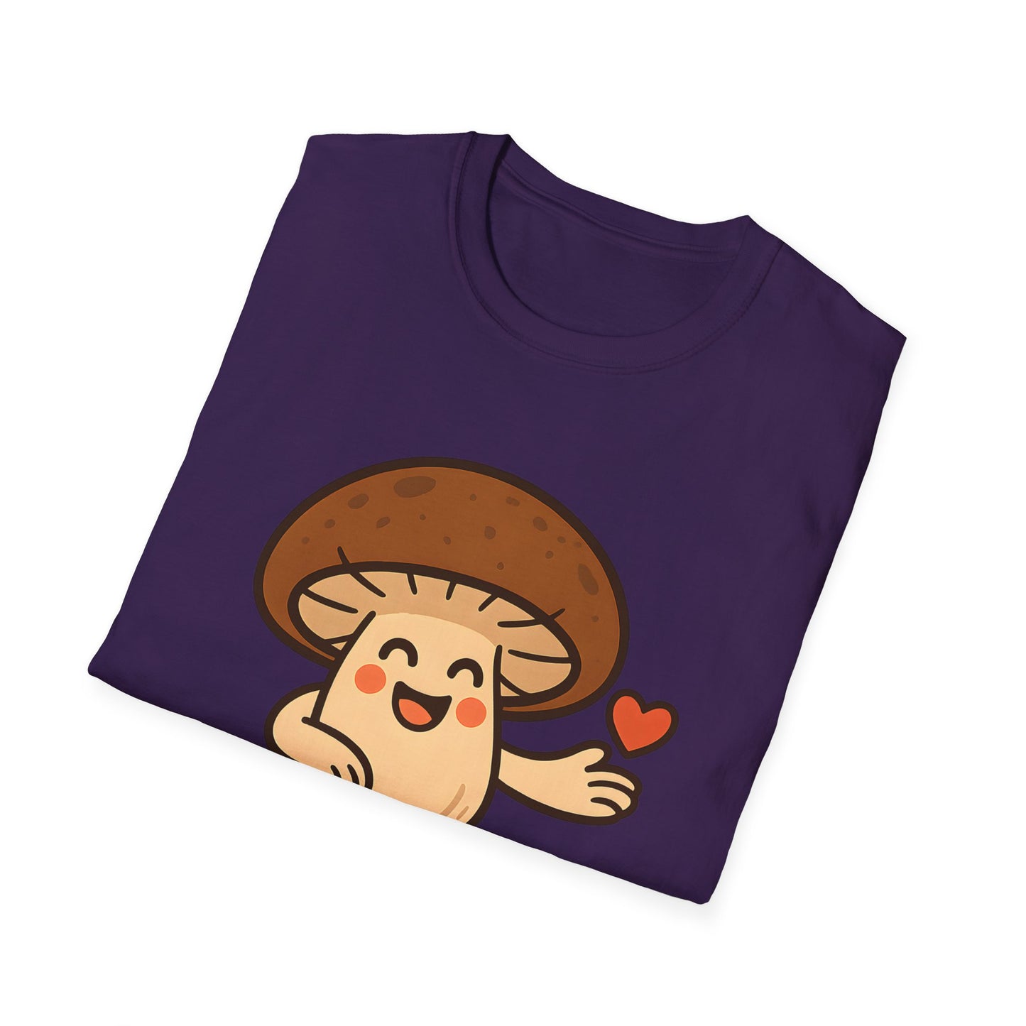 Cute Mushroom Shirt – I Love You So Mush – Funny Gift for Girlfriend, Boyfriend, or Sporemate
