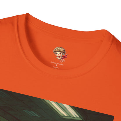 Produce or Perish – Dystopian Office Mushroom Shirt