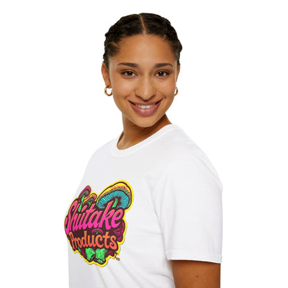 Shiitake Products Retro Tee – Soft, Stylish, and Totally Fungi
