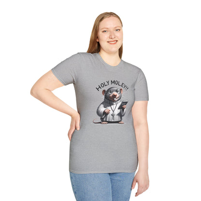 Holy Moley!! Catholic Priest Mole T-Shirt