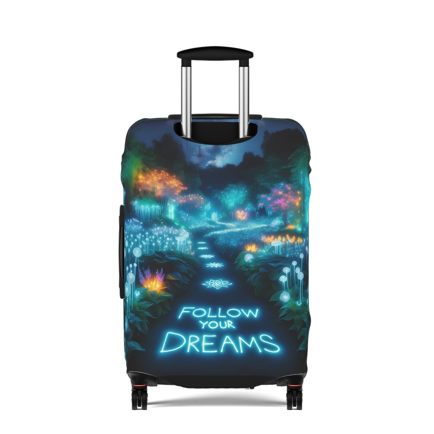 Enchanted Forest Luggage Cover Set - Inspirational Night Glow