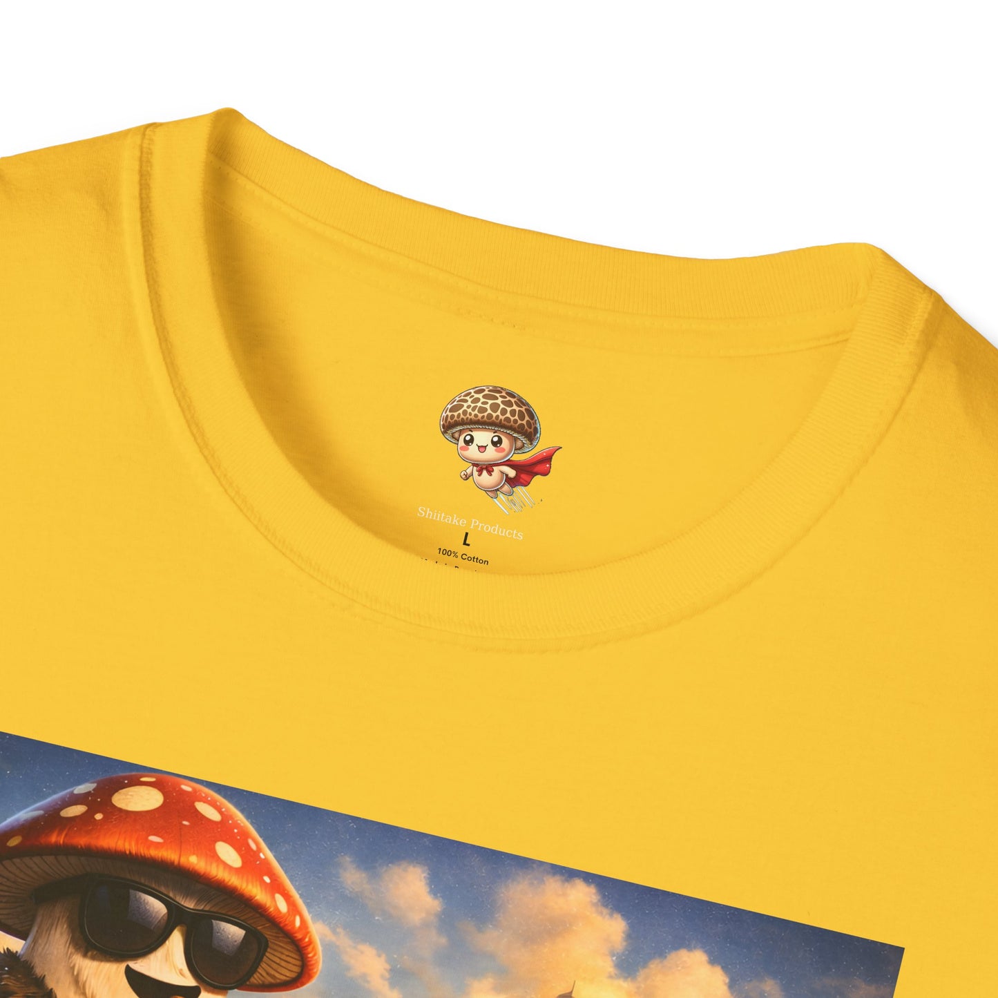 Thank You For Your Wealth - Satirical Luxury Mushroom Shirt