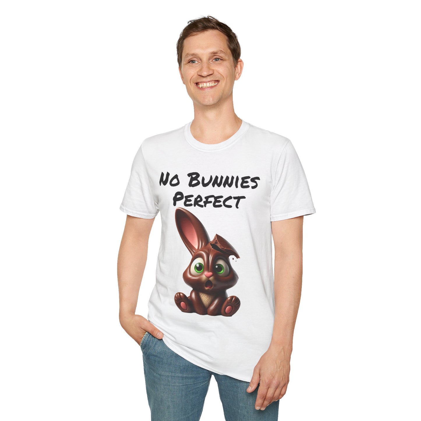 No Bunnies Perfect - Funny Unisex Cotton T-shirt