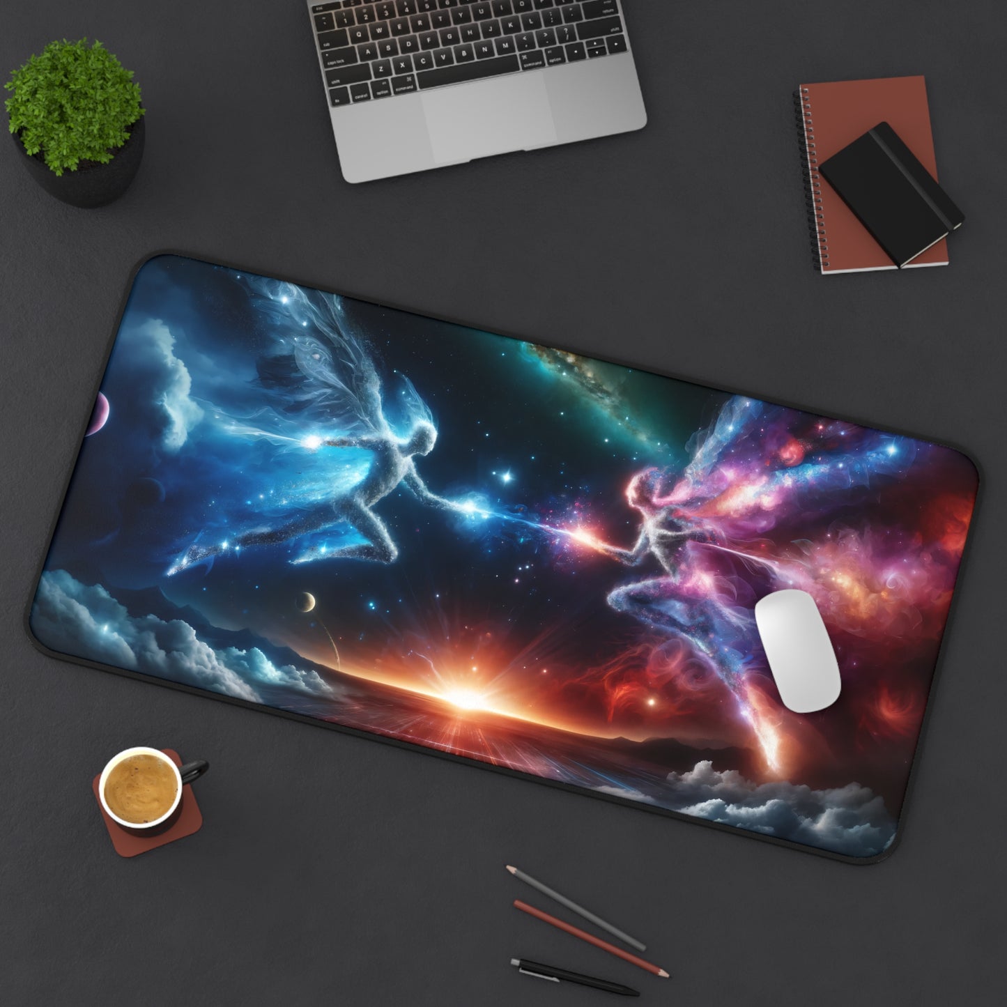 Celestial Duel Gaming Desk Mat - 31.5"x15.5"