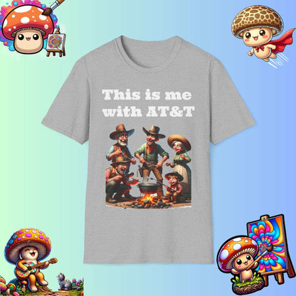 This is me with AT&T Parody shirt - living in the wild west