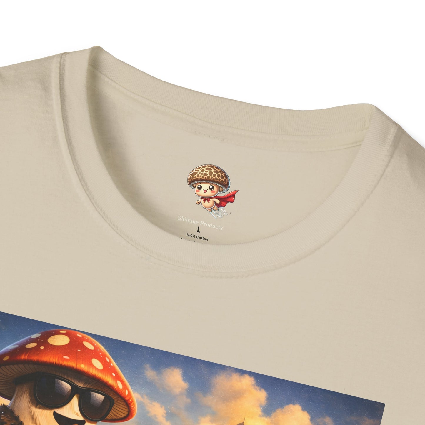 Thank You For Your Wealth - Satirical Luxury Mushroom Shirt