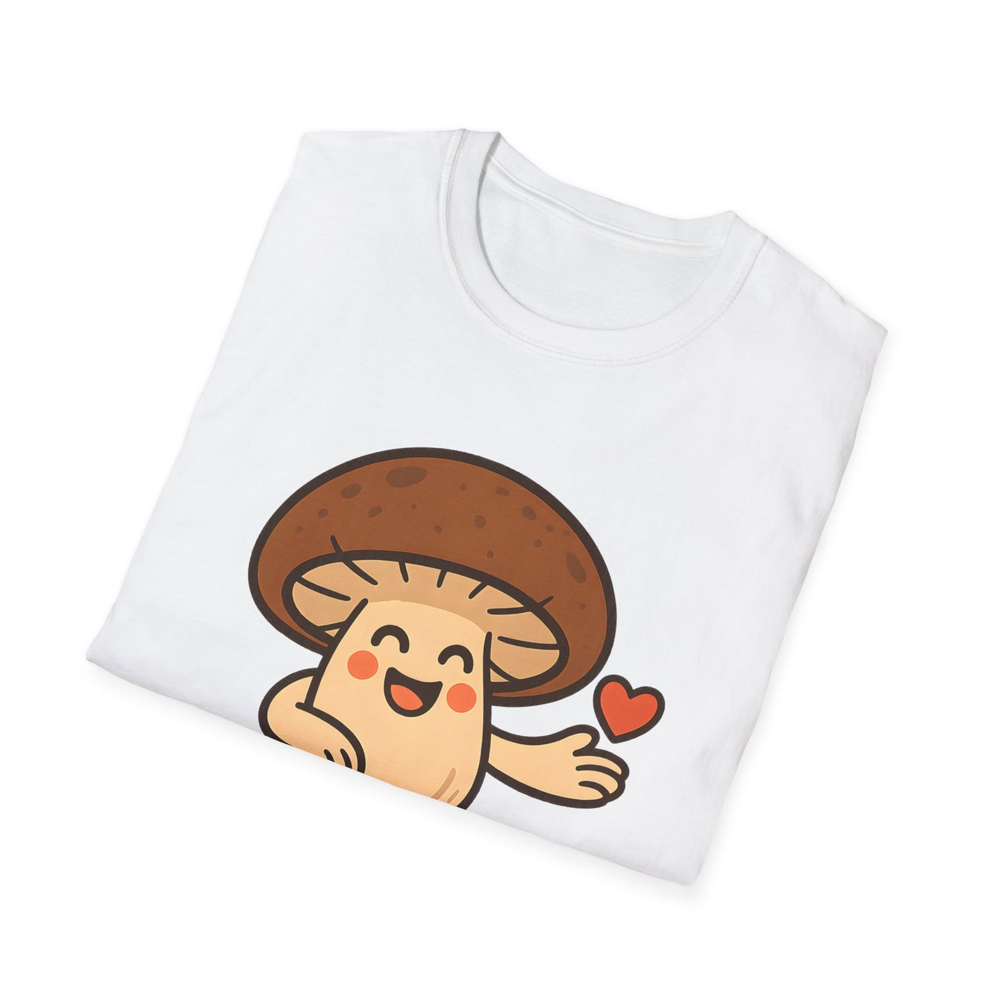 Cute Mushroom Shirt – I Love You So Mush – Funny Gift for Girlfriend, Boyfriend, or Sporemate