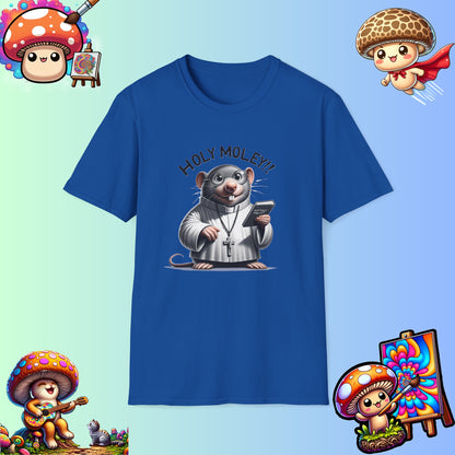 Holy Moley!! Catholic Priest Mole T-Shirt