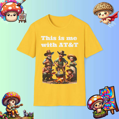 This is me with AT&T Parody shirt - living in the wild west