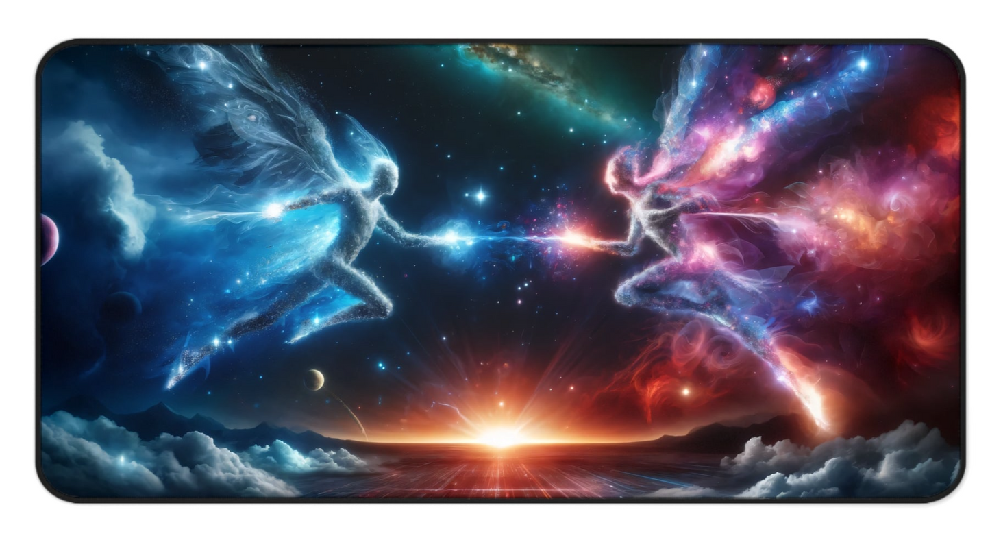 Celestial Duel Gaming Desk Mat - 31.5"x15.5"